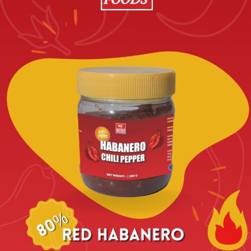 Red Habanero Chili Pepper Puree