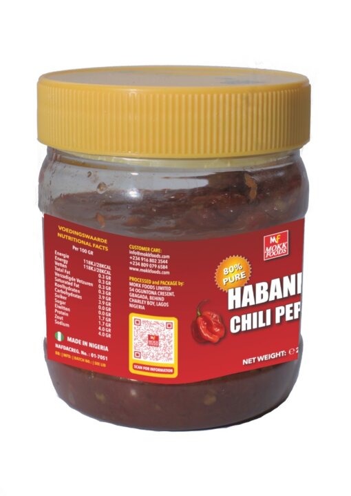 Red Habanero Chili Pepper Puree